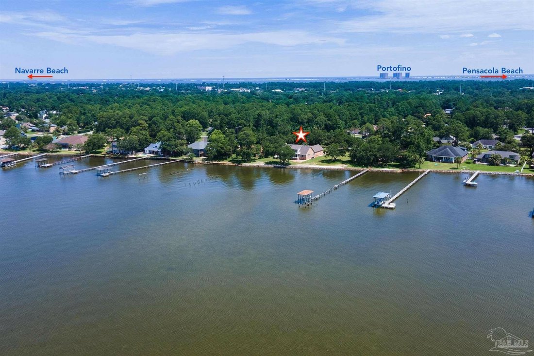 Famille Individuelle Gulf Breeze Dans Gulf Breeze, Floride, états Unis