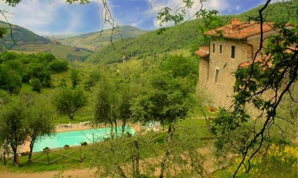 Colonica Greve Im Chianti In San Polo In Chianti, Toskana, Italien Zu