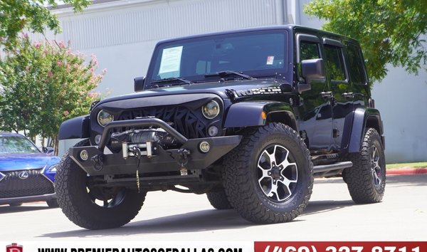 2014 Jeep Wrangler Unlimited Rubicon Leather NAV Connectivity Hard Top (12089841)