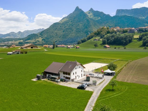 Farm Ranch in Gruyères, Fribourg, Switzerland 1