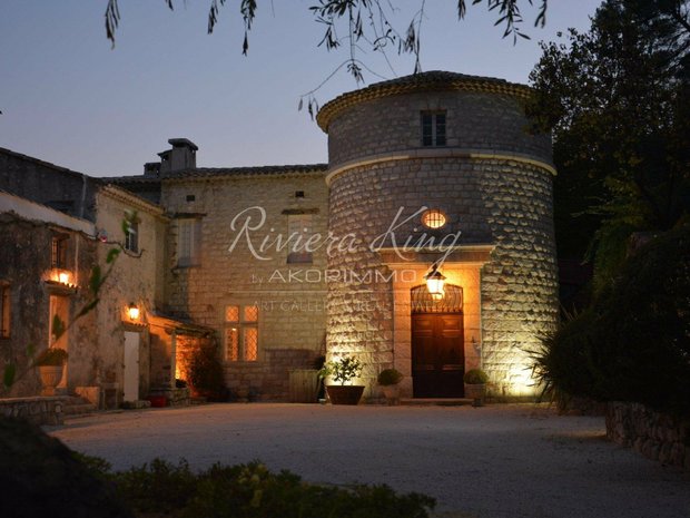Castle in Le Broc, Provence-Alpes-Côte d'Azur, France 1