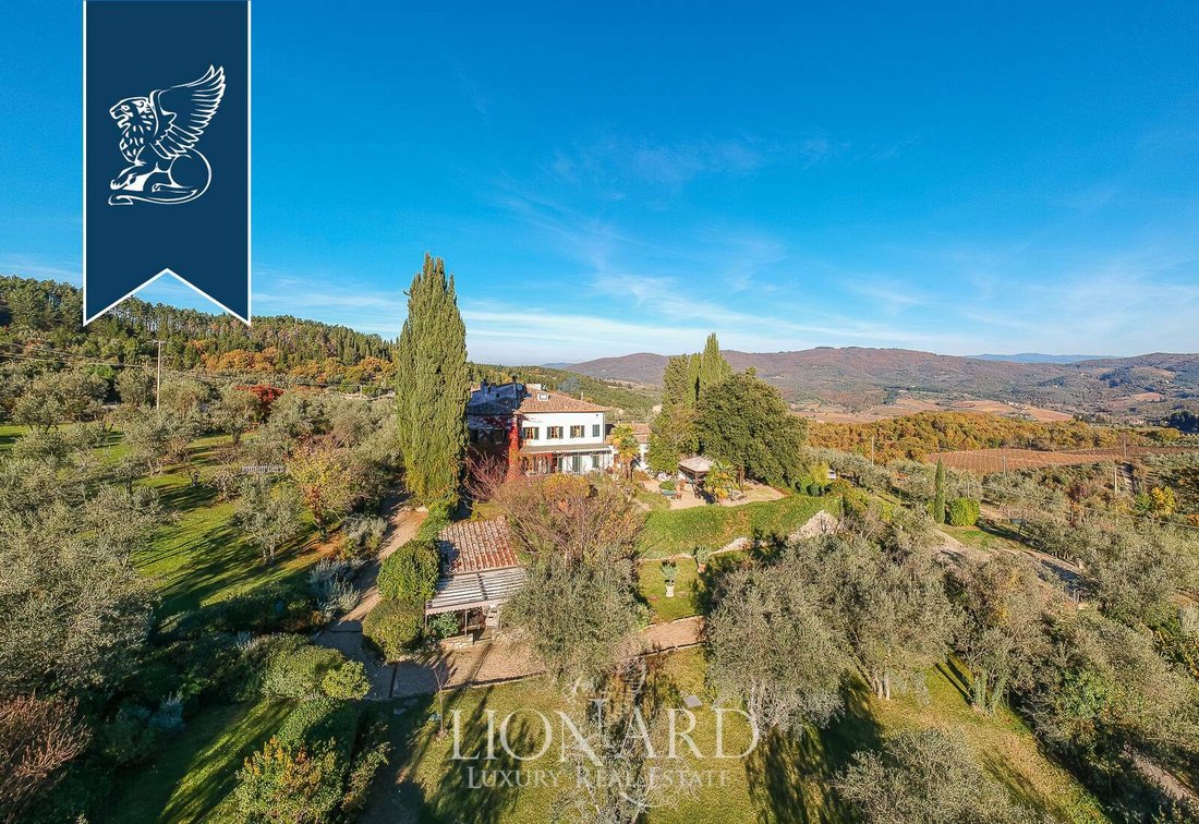 Prestigious Tuscan Estate In The Heart Of In Montefioralle, Tuscany