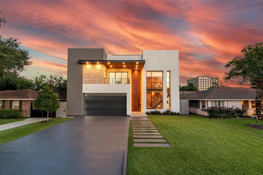 Impressive Modern Architectural Residence Dans Houston, Texas, états