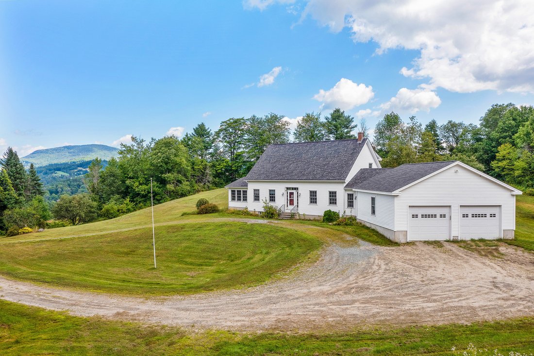 Three Bedroom Cape On 71 Acres In Newbury In Ryegate, Vermont, United