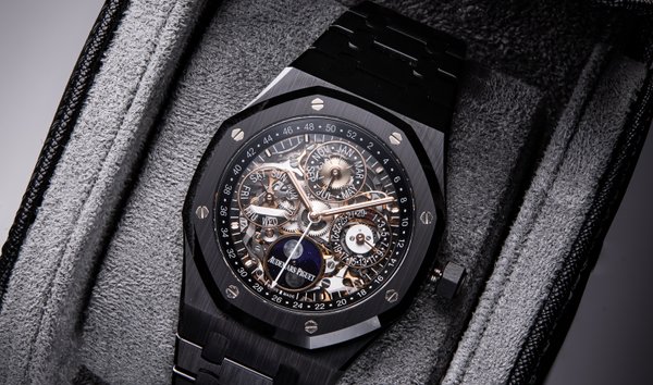Audemars Piguet Royal Oak 26585CE.OO.1225CE.01 Perpetual Calender in Black Ceramic (10923679)