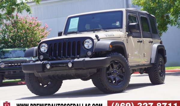 2016 Jeep Wrangler Unlimited Willys (12135984)