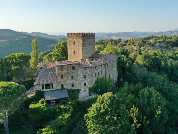 Castle in Umbria, Italy 1