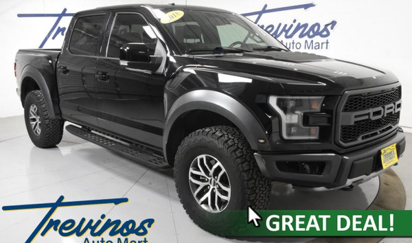 2018 Ford F150 SuperCrew Cab Raptor Pickup 4D 5 1/2 ft (12125590)