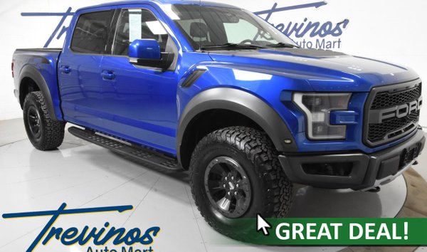2018 Ford F150 SuperCrew Cab Raptor Pickup 4D 5 1/2 ft (12125579)