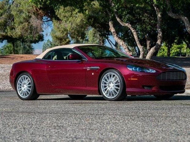 Red Aston DB9 for sale JamesEdition
