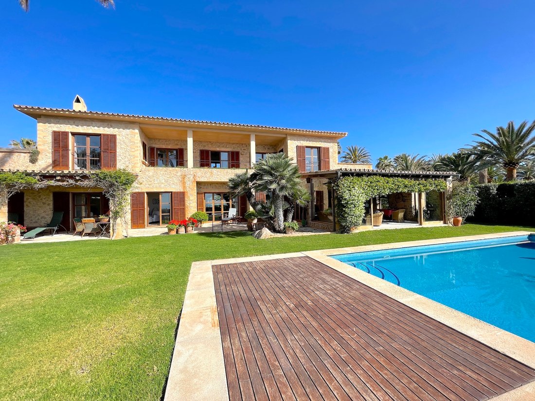 Luxury Villa In Port Verd (Son Servera) In Cala Bona, Balearic Islands ...