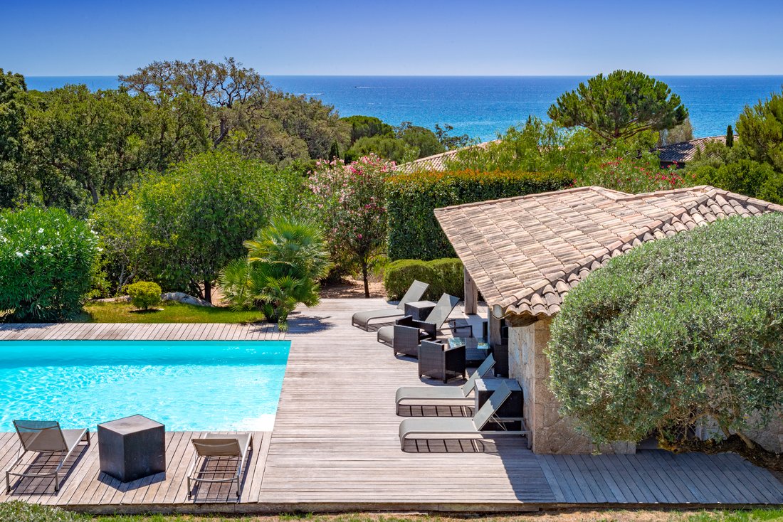 Beautiful Property With Sea View In The Heart Of The In Zonza, Corsica
