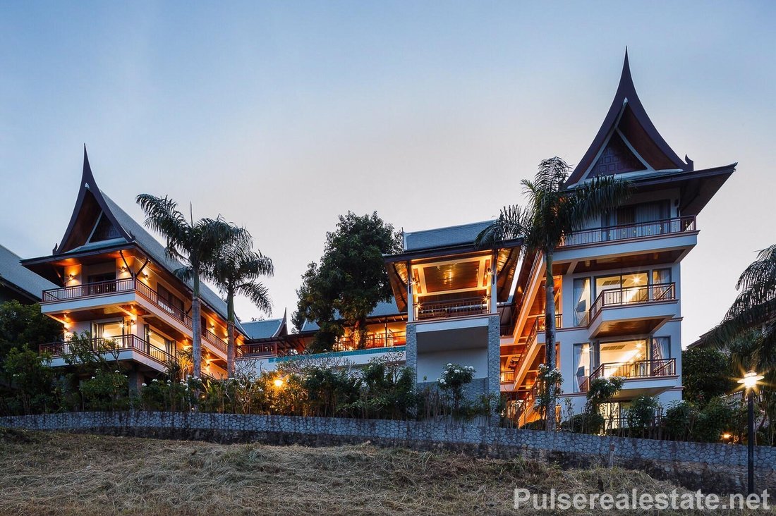 8 Bedroom Koh Sirey Sea View Super Villa For Sale In Ratsada, Phuket