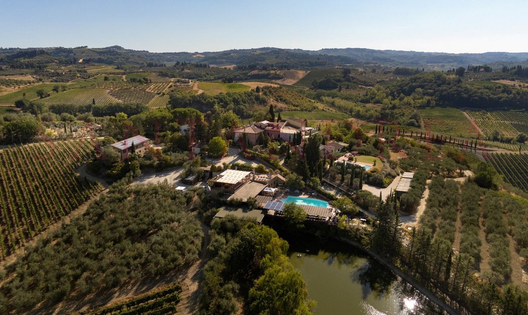 Farmhouse In The Beautiful Hills Of Certaldo In Certaldo, Tuscany ...