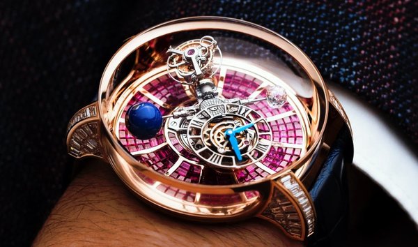 Jacob & Co Astronomia Tourbillon Baguette Ruby AT800.40.BD.BR.A (Retail:US$1,000,000) (12187157)