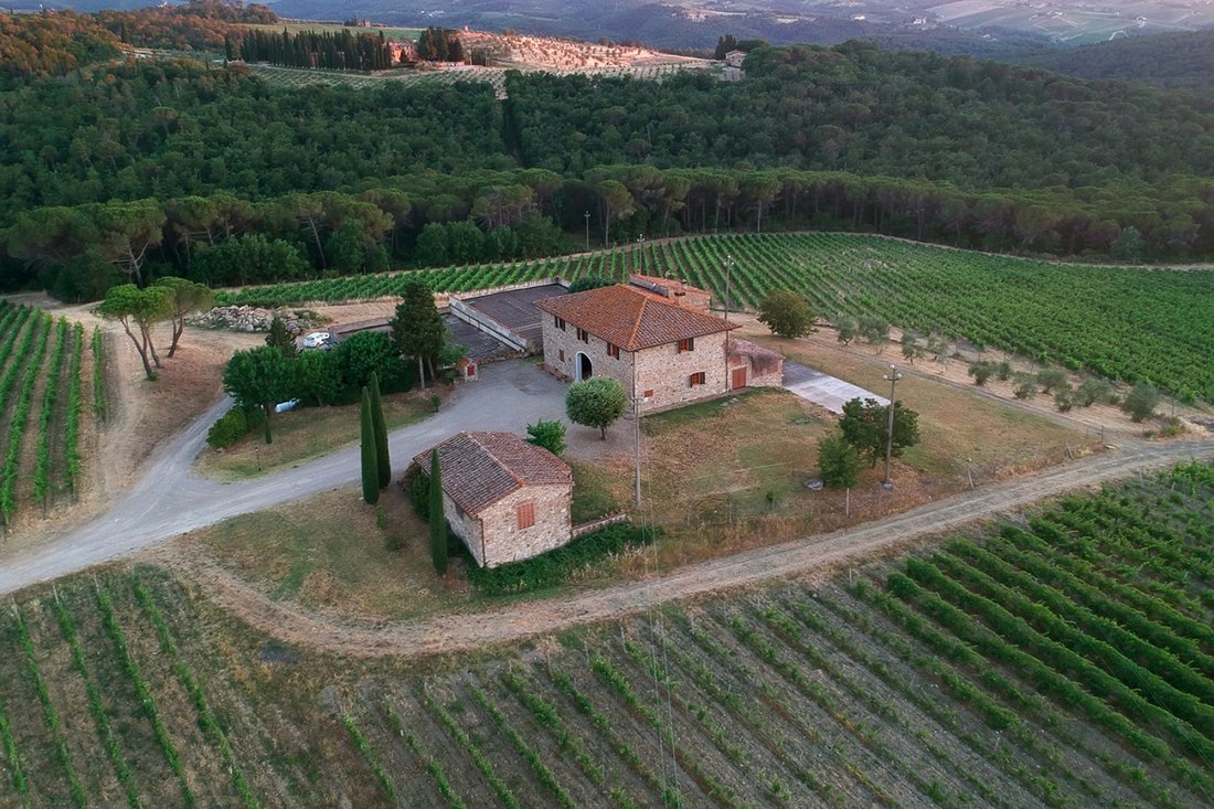 Typical Chianti Farmhouse For Sale In Greve In Chianti, Tuscany, Italy