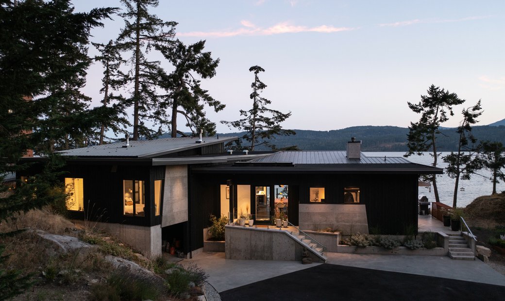 Hip Nautic On Scott Point In Long Harbour, British Columbia, Canada For