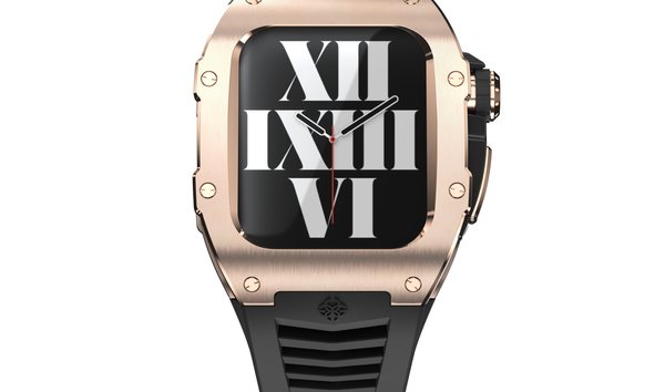 iWatch Case RACING SPORT Edition - RST (45mm) CREPE TITAN - ROSE GOLD / BLACK (12193487)