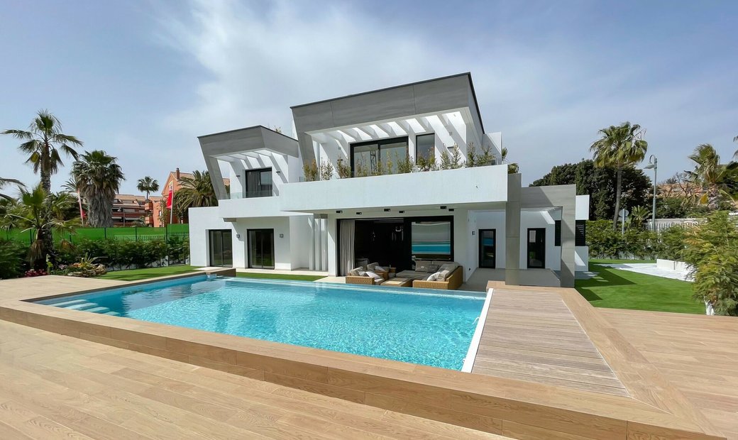 Modern Detached Villa In Banus Bay, Less Than 10 In Marbella, Andalusia ...