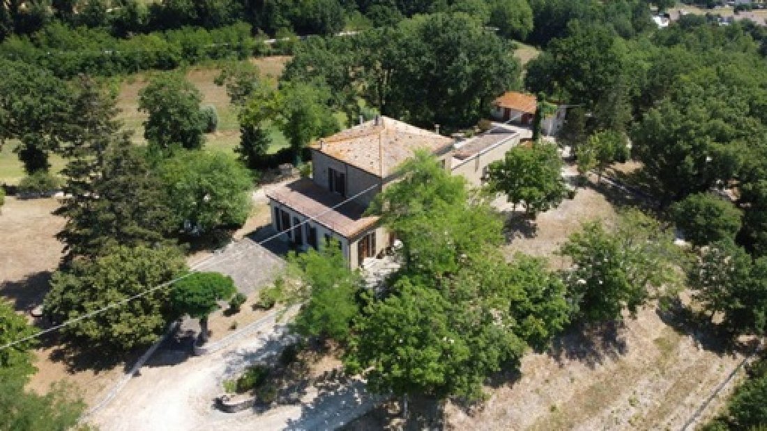 Splendid Estate With A Wonderful View Of The In Pergola, Marche, Italy ...