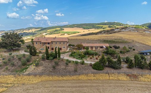 Casa de Campo en Pienza, Toscana, Italia 1