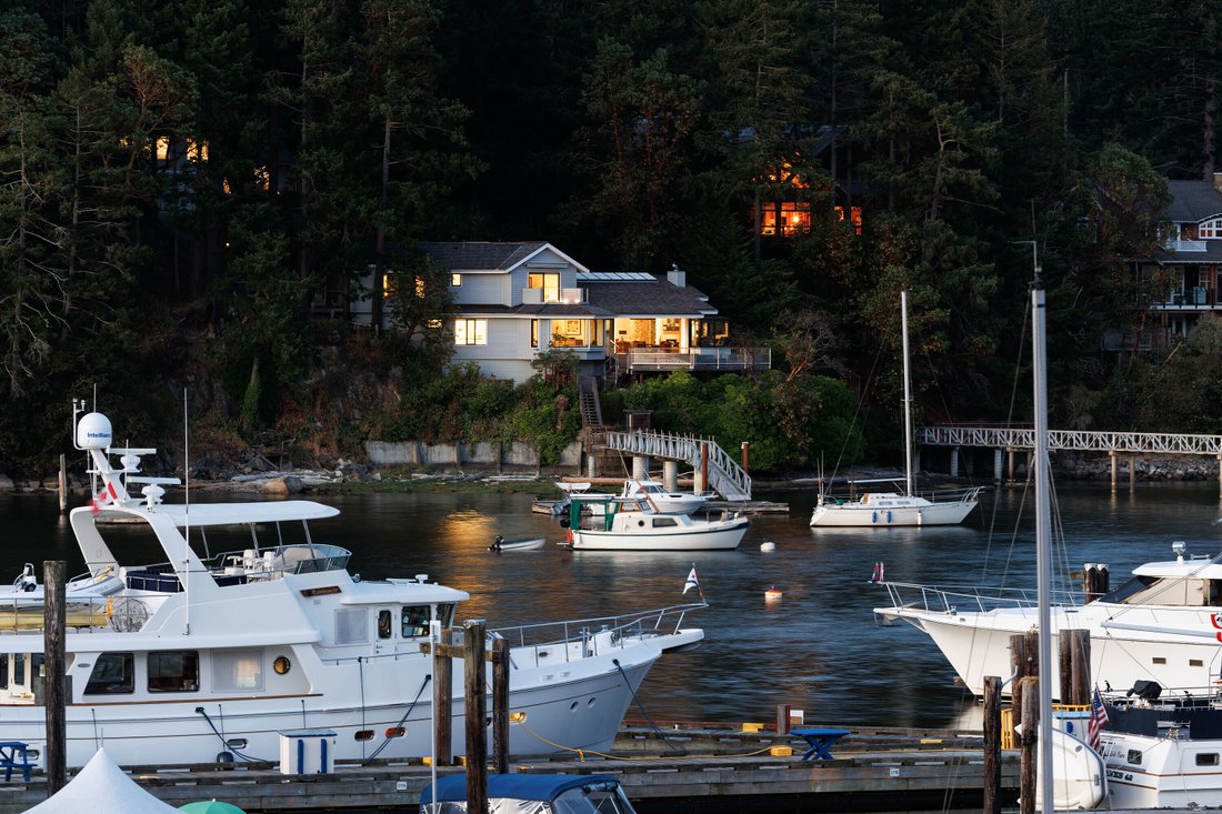 The Jewel Of Ganges In Galiano Island, British Columbia, Canada For