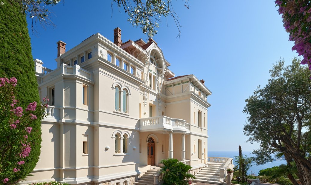 Manor House In Roquebrune Cap Martin, Provence Alpes Côte D'azur