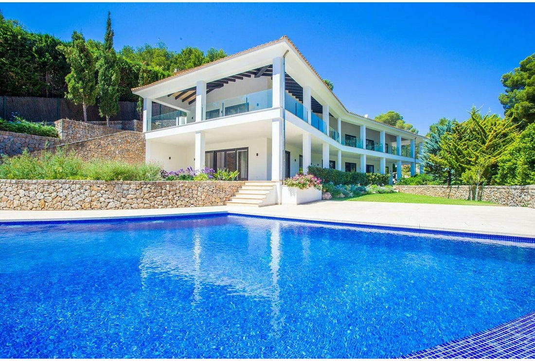 Villa On The Second Line Of The Sea In Cala In Peguera, Balearic Islands, Spain For Sale (12211762)