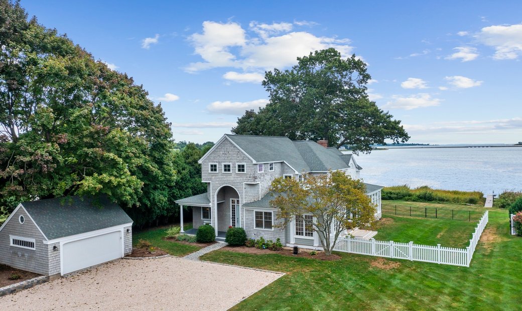 Waterfront Home On South Cove In Old Saybrook, Connecticut, United