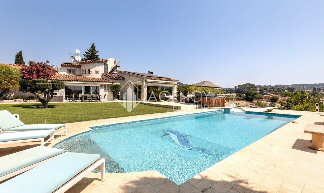 For Sale Provencal Villa With In Mougins, Provence Alpes Côte D'azur ...