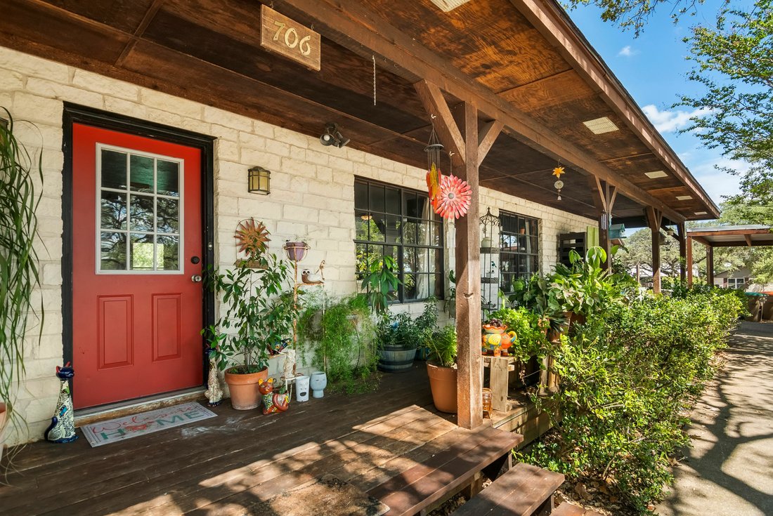 Maison De Style Ranch Avec Casita Et Dans Johnson City, Texas, états