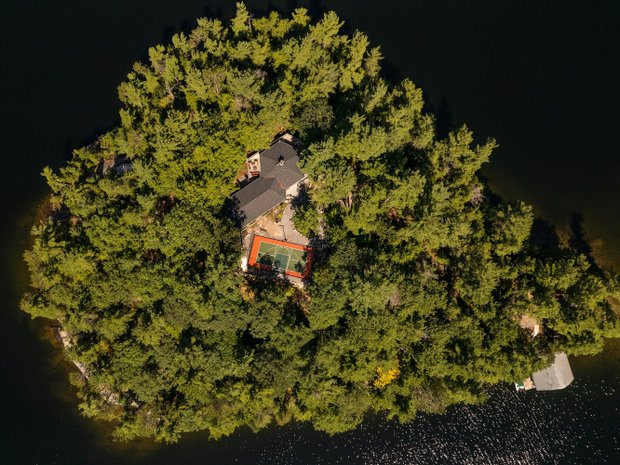 Private Island in Rosseau, Ontario, Canada 1