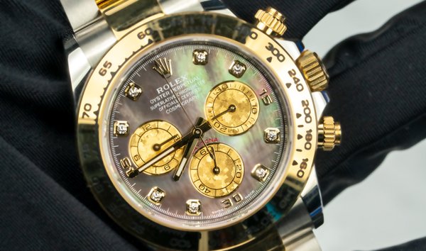 Rolex Daytona Cosmograph 116503-0009 Two-Toned Diamond Set Black Mother-0f -Pearl Dial (10955185)