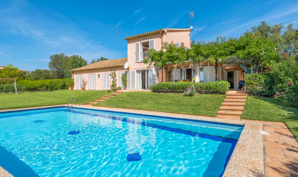 Spacious Villa With Beautiful Views And In Puntiró, Balearic Islands ...