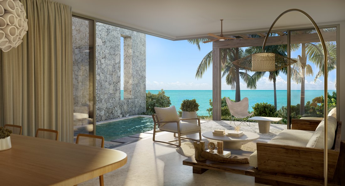 The Strand Beachfront 2 Bed Villa In Providenciales, Turks And Caicos