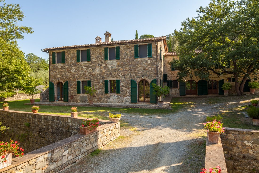 Montalcino Magnificent Country House With In Montalcino, Tuscany, Italy ...