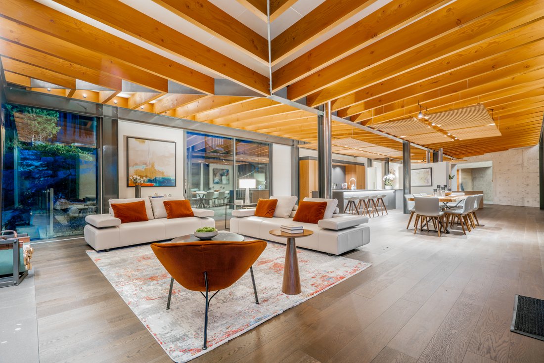 A Sculptural Masterpiece On Bowen In Bowen Island, British Columbia