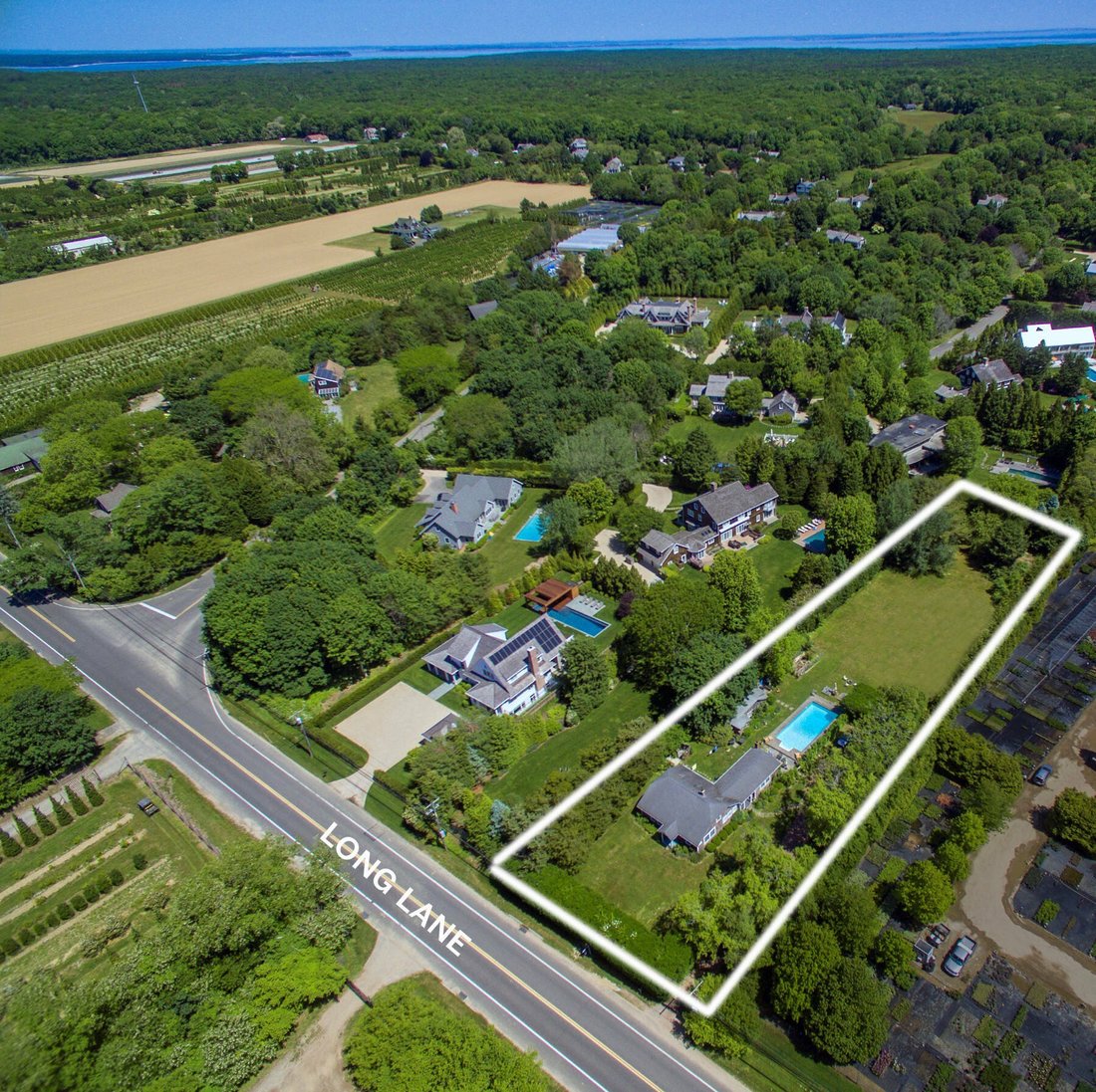 Rare Acre In East Hampton Fringe In East Hampton, New York, United