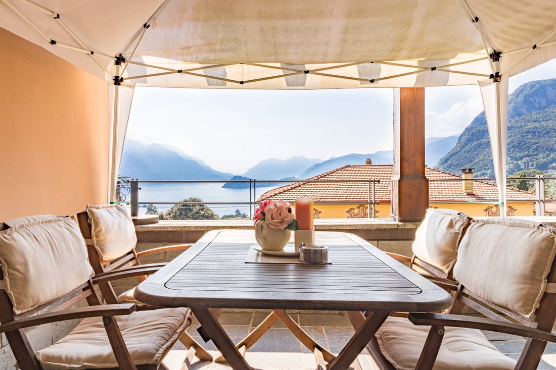 Duplex With Private Pool In Menaggio Lake View In Menaggio, Lombardy