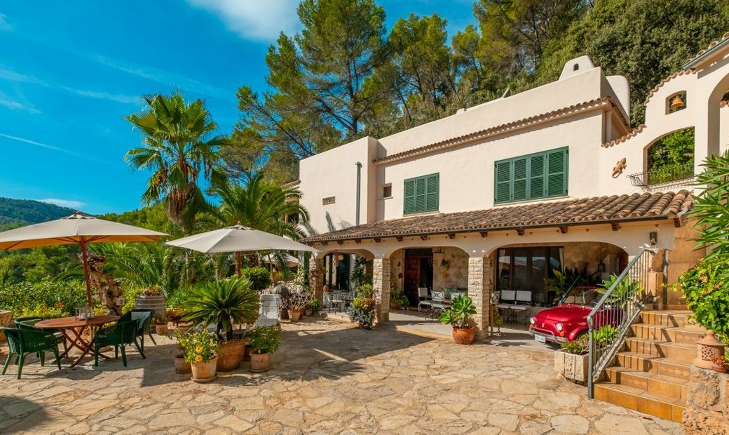 Puigpunyent Villa In Puigpunyent, Balearic Islands, Spain For Sale