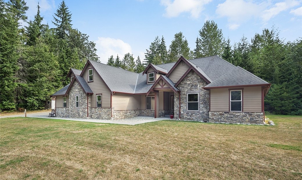 Exceptional Custom Built Rambler In Arlington, Washington, United