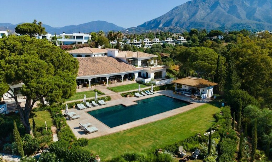 Marbella Golden Mile Villa In Marbella, Andalusia, Spain For Sale