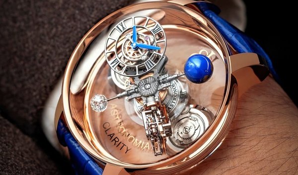 Jacob & Co Astronomia Clarity Rose Gold Tourbillon AT120.40.AD.SD.A (Retail:US$600,000) (12242526)