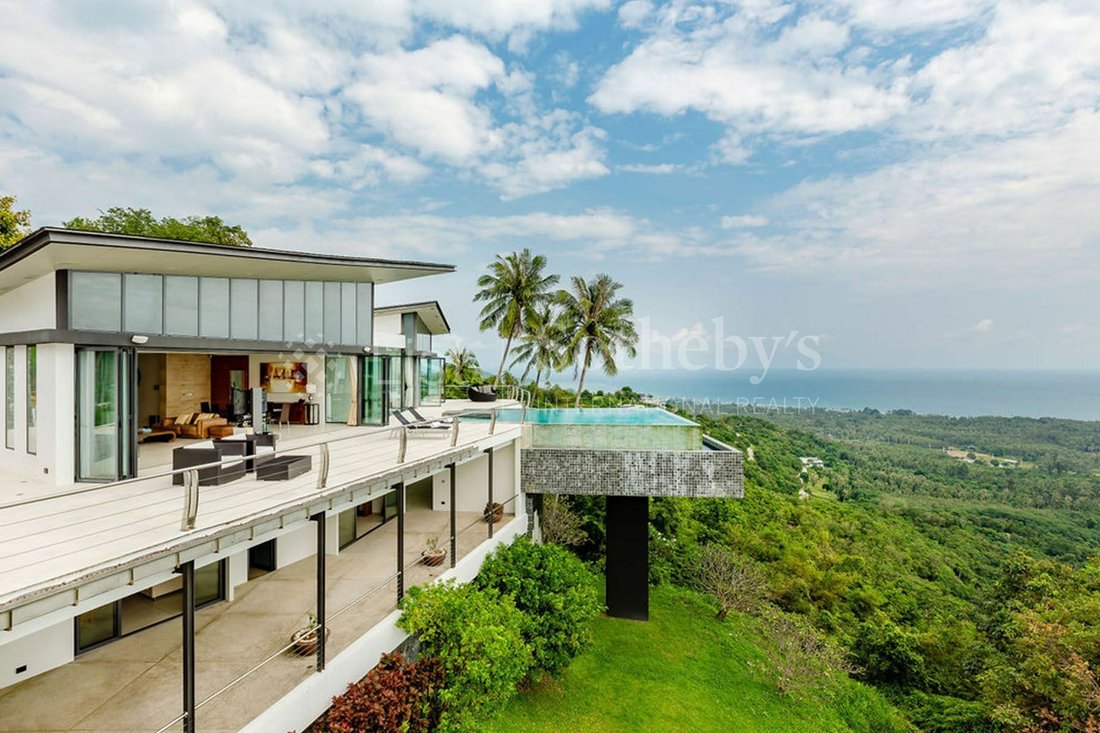 Dramatic Hillside Villa In Koh Samui, Surat Thani, Thailand For Sale ...