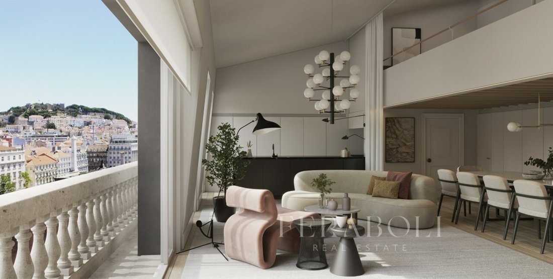 Penthouse in Santo Antonio, Lisbon, Portugal 1 - 12250305