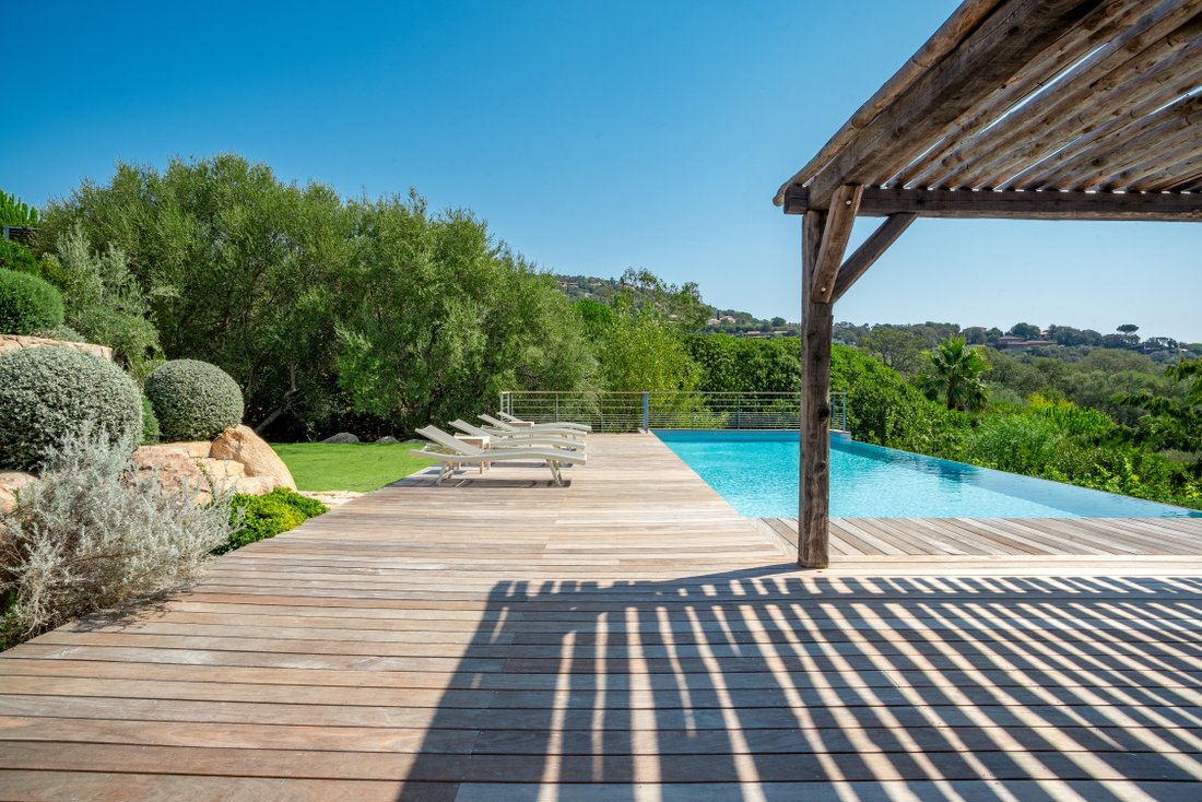 Porto Vecchio, New Villa With Sea View For In Porto Vecchio, Corsica