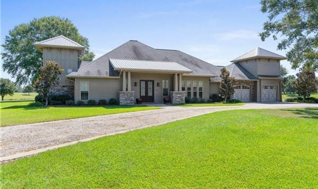 Famille Unifamiliale Poplarville Dans Poplarville, Mississippi, états