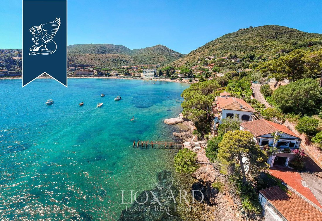 Exclusive Property Dropping Sheer Down In Porto Santo Stefano, Tuscany