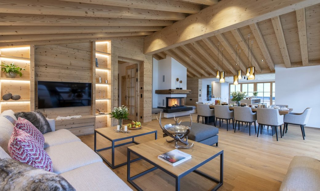 Stunning Penthouse With Mountain Views In Lech, Vorarlberg, Austria For ...