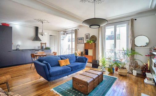 Wohnung in Amiraux-Simplon-Poissonniers, Paris 18e Arrondissement, Paris 1